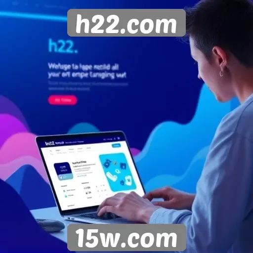 Análise da experiência do usuário no h22.com